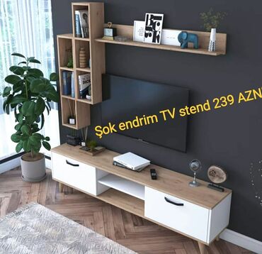 TV altlığı: Yeni, Düz TV altlığı, Polkalı, Laminat, Azərbaycan — 3