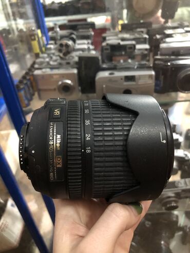 объектив фото: Объектив для фотоаппарата AF-S DX NIKKOR 18-105mm f/3.5-5.6G ED VR