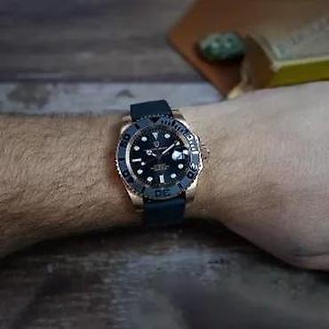 Ručni satovi: PAGANI DESIGN PD-1651 - Rose gold - YACHT MASTER - Automatik Potpuno — 11