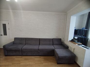 мини диваны ош: Модульный диван, цвет - Серый, Б/у