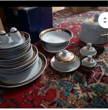 Pərdə və tüllər: Ev tekstili və dekor dəsti - Pərdə: İkiqat dizaynlı, qızılı-bej — 28