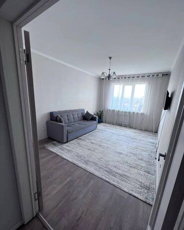 арзан квартира ош базар: 1 комната, 44 м², Элитка, 10 этаж, Евроремонт