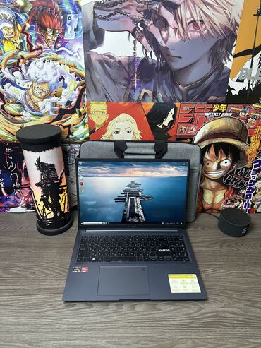аксессуары для компьютеров: Ноутбук, Asus, 16 ГБ ОЗУ, AMD Ryzen 7, 16 ", Б/у, Для несложных задач, память SSD