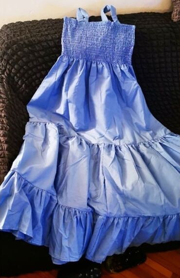 svecane haljine za mamu i cerku: XS (EU 34), S (EU 36), M (EU 38), color - Light blue, Other style, With the straps