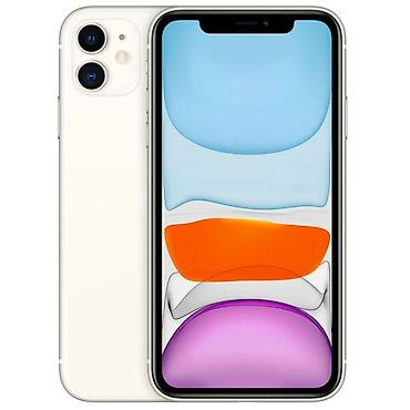 айфон 17 р: IPhone 11, Б/у, 128 ГБ, Белый, Зарядное устройство, Чехол, Защитное стекло, 78 % — 1