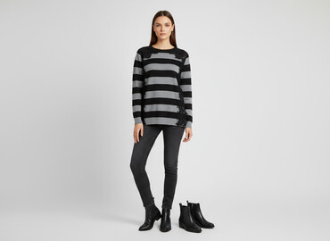 kurtka zimowa femi stories: Motivi, Women`s sweater, size S
