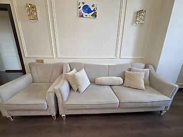 lalafo 2 ci el mebel: Divan, İşlənmiş, Açılmayan, Bazasız, Nabuk, Çatdırılma yoxdur — 2