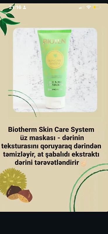 qramla etir: Bioterm/Skincare seti – üzüngün gündəlik qulluq üçün 3 məhsul: 1) — 1