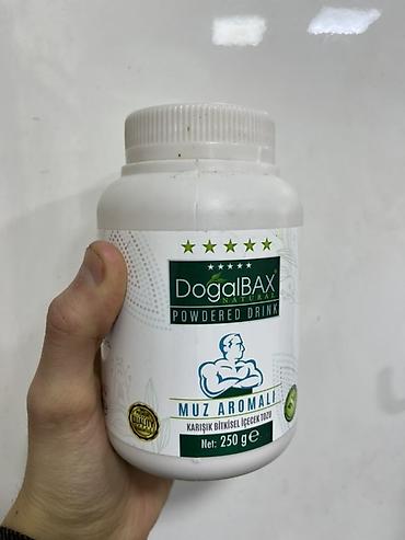 qasig: Məhsul: DoğalBAX Natural Powdered Drink – Muz aromalı, qarışıq — 1