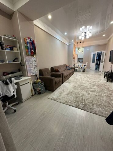 продажа домов балыкчи: 2 бөлмө, 68 кв. м, Элитка, 12 кабат, Евроремонт