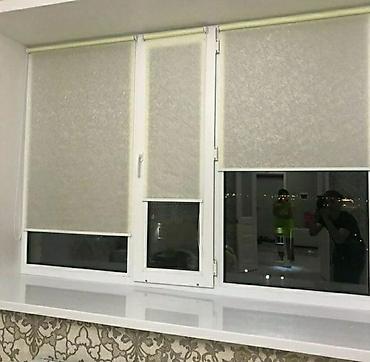 рольшторы на окно: Рулонные шторы и жалюзи на заказ - Изготовление по индивидуальным — 1