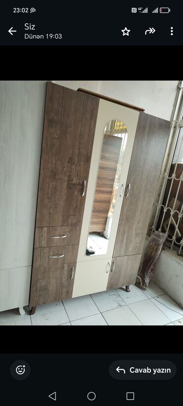 Dolablar: Yeni, Açılan, 3 qapılı Düz dolab, Dolab-asılqan, Türkiyə — 28