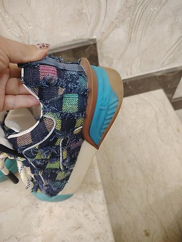 Women's Sneakers and athletic shoes: Dolce & Gabbana, Ölçü: 38, rəng - Göy, İşlənmiş — 7