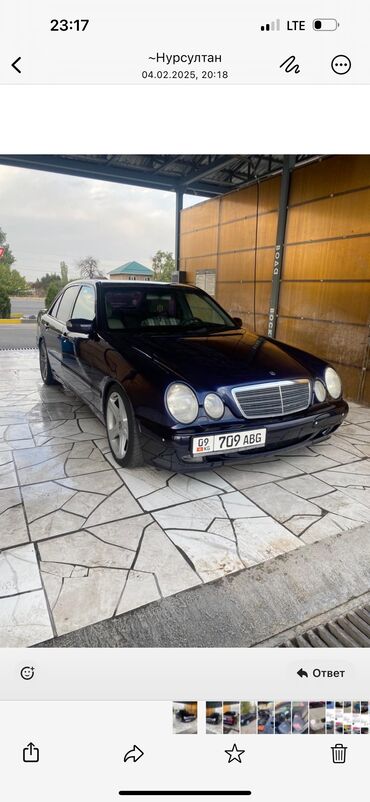 Унаа сатуу: Mercedes-Benz E-Class: 2000 г., 2.8 л, Типтроник, Бензин, Седан