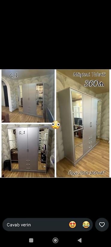 Mebel dəstləri – dəhliz və yataq otağı üçün şkaf/aski dolabları 1) lalafo.az -da Mebel dəstləri – dəhliz və yataq otağı üçün şkaf/aski dolabları 1)
