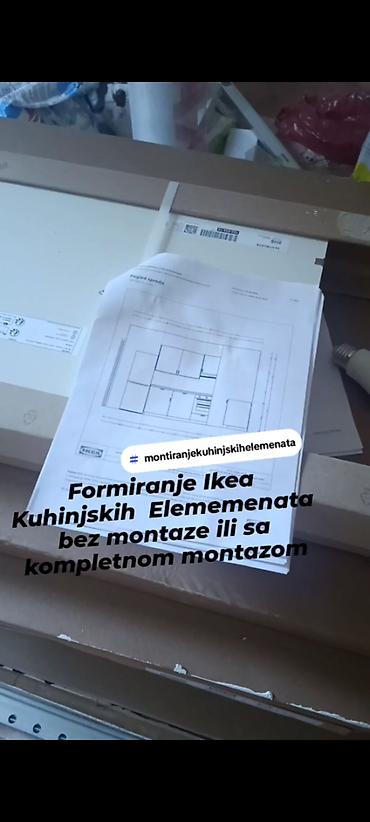 kozne sofe: Formiranje Ikea Kuhinjskih elemenata sa ili bez montaze kao i ostalih — 4