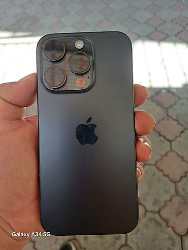 телефоны быу: IPhone 15 Pro, Б/у, 128 ГБ, Черный, 80 % — 1