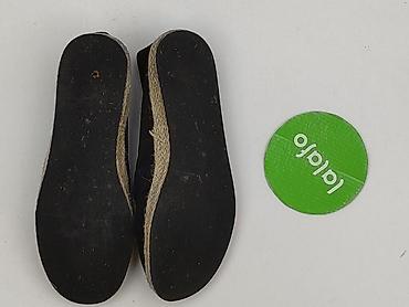 geox взуття жіноче: Czarne espadryle damskie - Klasyczny model wsuwany - Cholewka — 3