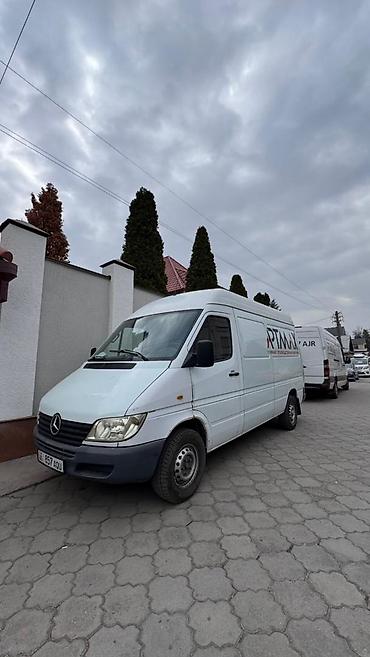 дворники спринтер: Mercedes-Benz Sprinter, белый фургон с высоким крышей и длинной базой — 2