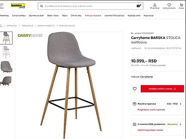 lesnina vitrine: Barske stolice LESNINA KVALITETNE i udobne barske stolice SA — 5
