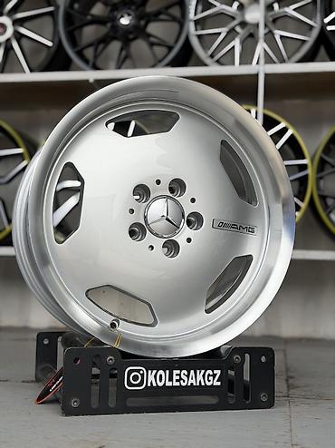124: Литые Диски R 17 AMG, Комплект, отверстий - 5, Новый — 2