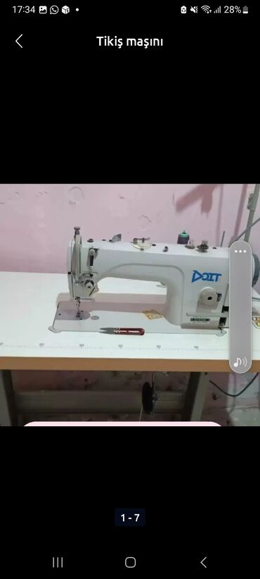 tikis maşini: Tikiş maşını Yeni,Elektromexaniki, Ünvandan götürmə