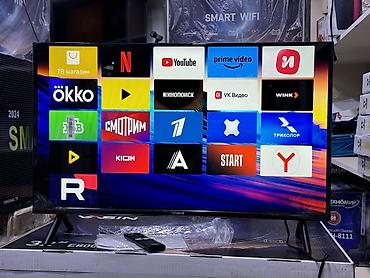 Телевизоры: Телик Телевизоры YASIN 32E9000 smart tv с интернетом youtube 81 см — 7
