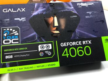 kompyuter hissələri: Videokart GeForce RTX 4060, 8 GB, Yeni