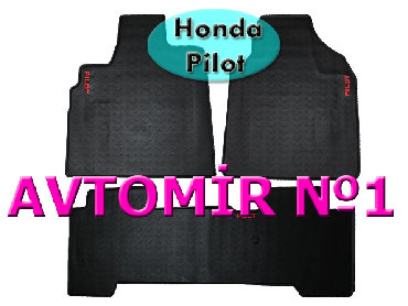 avtomobil baqaji: Honda pilot üçün silikon ayaqaltilar "aileron", "novline", "locker"