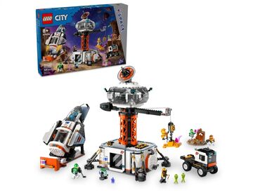 Игрушки: Lego City 🏙️ 60434 Космическая база и стартовая площадка для ракет🚀