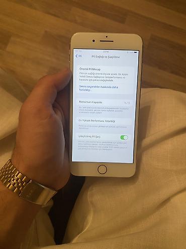 iphone 8 pus: IPhone 8 Plus, 64 GB, Rose Gold, Barmaq izi — 6