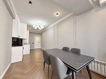 Батирлерди ижарага берүү: A brand-new 2-bedroom apartment is available for long-term rent in the — 7