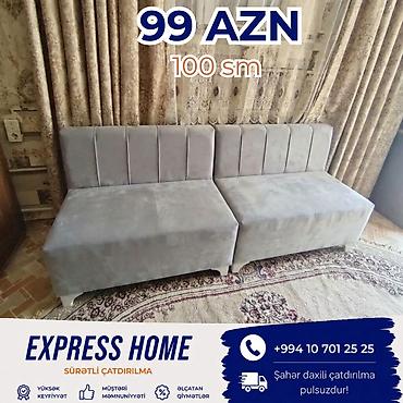 obyekt ucun divan: Divan, Mətbəx üçün, Dəri, Bazalı, Açılmayan — 1