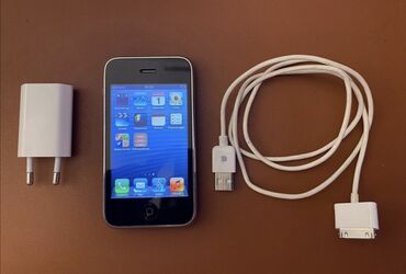 iphone 4s telefon: IPhone 3GS, < 16 GB, Qara, Barmaq izi