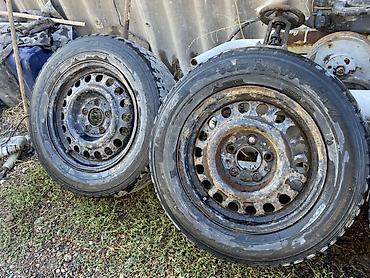 Дөңгөлөктөр монтажда 205 / 65 / R 15, Winter stud, Колдонулган, Комплект, Жеңил унаалар, Темир — 3