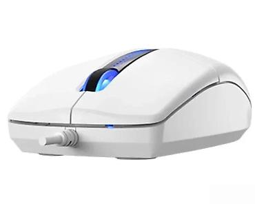 Kompjuterski miševi: A4Tech optički žičani miš – beli - Precizan optički senzor za glatko — 4