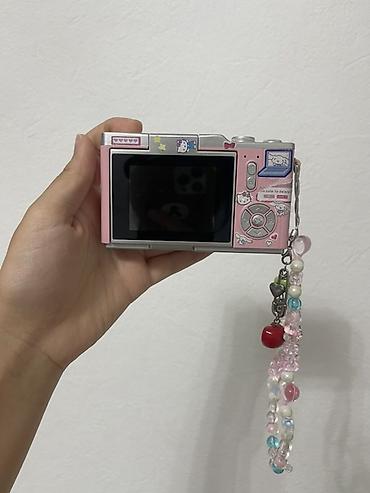 digital camera: Компактная цифровая камера 4K в розовом цвете с откидным — 3