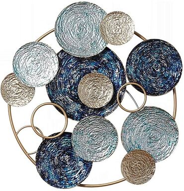 хром зеркало: Настенные декоративные панно и зеркальное панно - Металлические