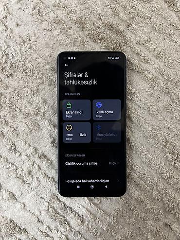 Redmi: Redmi Note 9, 128 GB, rəng - Göy, Face ID — 11