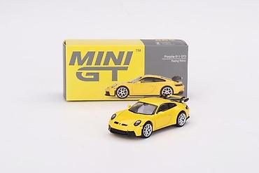 bmx rog: 🏁 Porsche 911 (992) GT3 Racing Yellow – MiniGT 1:64 MiniGT Porsche — 1