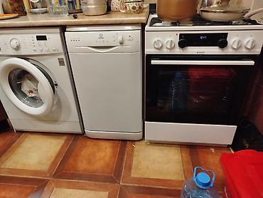 indesit ds 4160 s: Lg paltar yuan 6kg 190azn Balaca qab yuyan indesit 120azn Gaz sobasi — 1