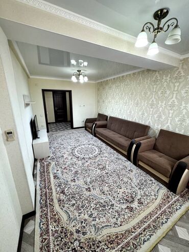 ак орго квартира аренда: 2 комнаты, 80 м², Элитка, 4 этаж, Евроремонт