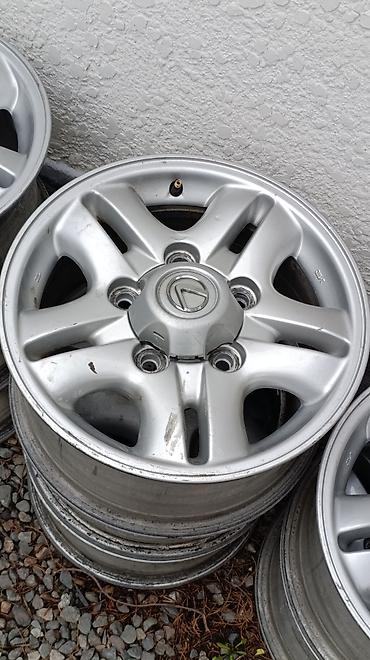 диска gx470: Литые Диски R 16 Lexus, Комплект, отверстий - 5, Б/у — 1