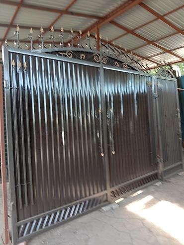 Откатные ворота: Зимняя росрпрадажа ворот для дома — 10