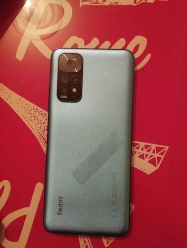 xiaomi redmi 11: Xiaomi Redmi Note 11, 4 GB, rəng - Mavi