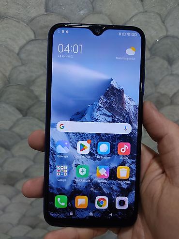 Redmi: Redmi Note 8, 64 GB, rəng - Mavi, Barmaq izi — 1