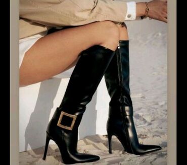 sljokicaste cizme: High boots, 39