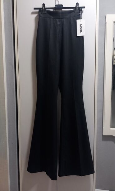 zenske pantalone h m: XS (EU 34), Visok struk