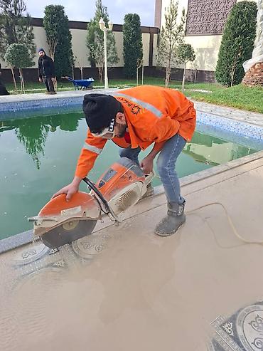 bakida usta isleri: Beton kəsimi və deşimi xidməti - Dəqiq və səliqəli şəkildə beton, daş — 5