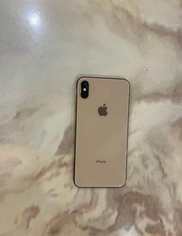 iphone xs: IPhone Xs Max, 256 GB, Qızılı, Barmaq izi, Face ID